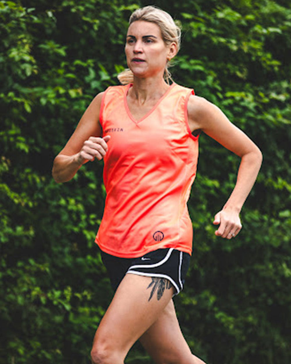 Women's Run Vest Coral