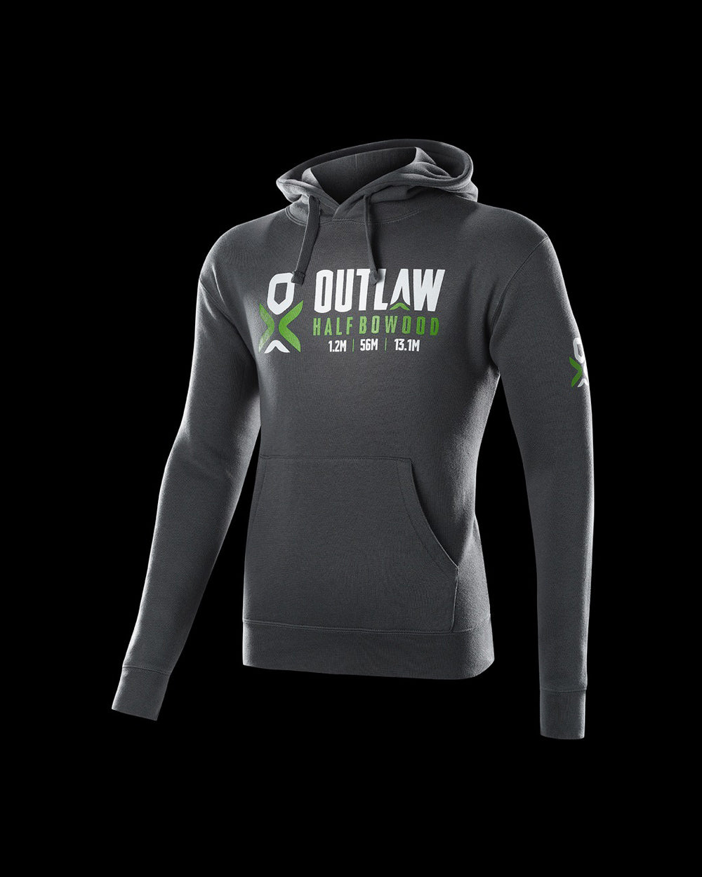 Outlaw Bowood Half Hoodie Grey