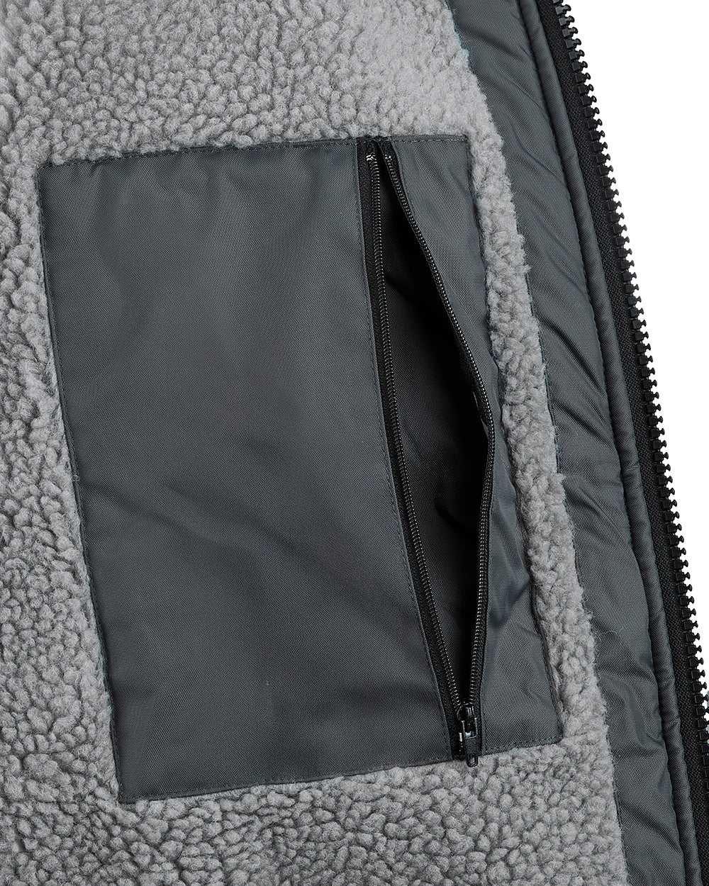 Internal zip pocket