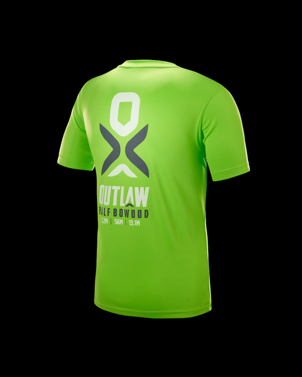 Outlaw Bowood Half Green Performance T-shirt