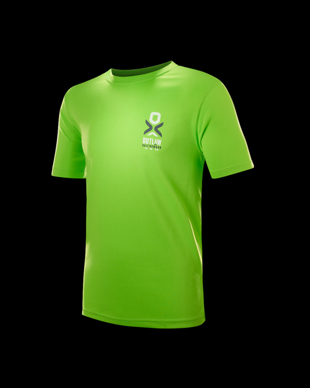 Outlaw Bowood Half Green Performance T-shirt