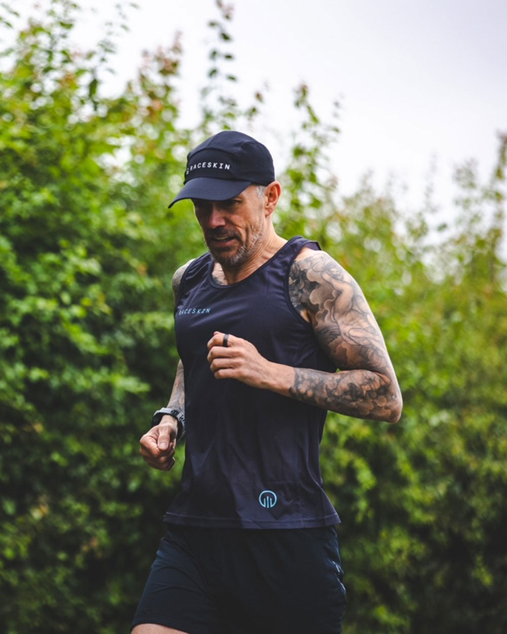 Men's Run Vest Grey