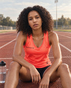 Women's Run Vest Coral