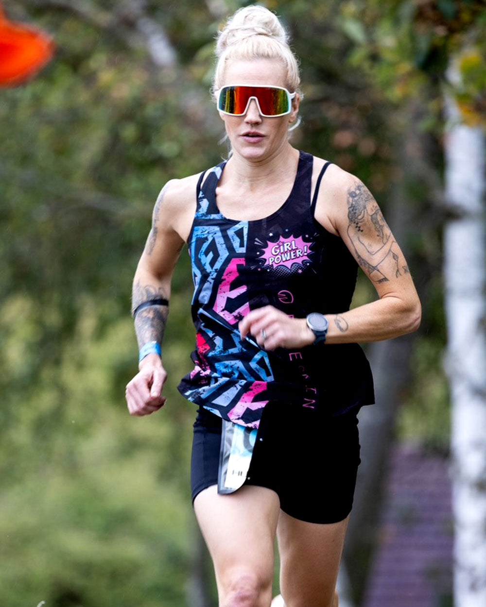 Women's Run Vest Girl Power